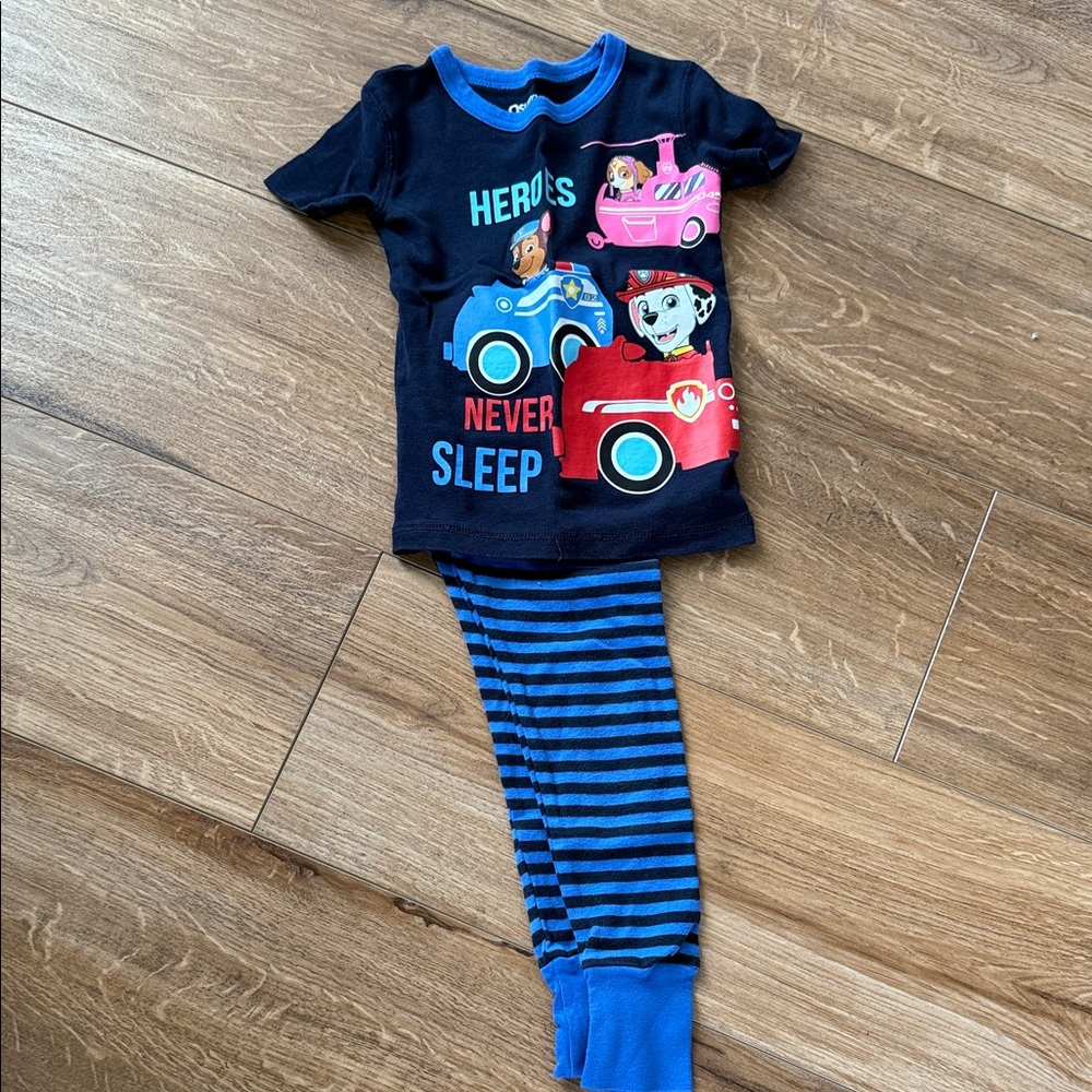 OshKosh B'gosh paw patrol Heroes Pajama Set - Navy and Blue